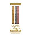 Ooly Dubbelzijdig Markers - 3 stk - Modern Trio Dual Tip Metalli