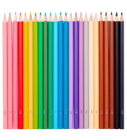 Ooly Colouring Pencils - 24 Strk - Color Together Colored Pencil