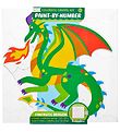 Ooly Paint Town Number Set - Fantastic Dragon