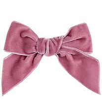 Condor Hair Clip - Velvet - Bow - 10x10 cm - Pink