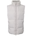 Hound Puffer Vest - Bone White