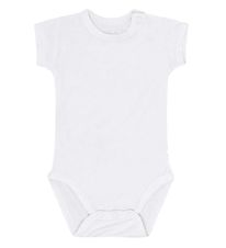 Hust and Claire Romper s/s - Bamboe - Boog - Wit