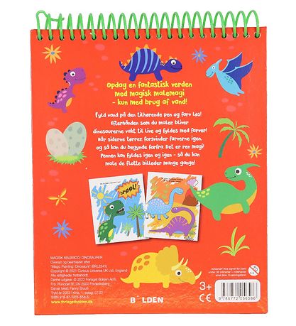 Forlaget Bolden Colouring Book - Magical Colouring Book: Dinosau