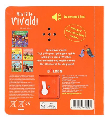 Forlaget Bolden Bók - Mitt Lítið Vivaldi - Danskur