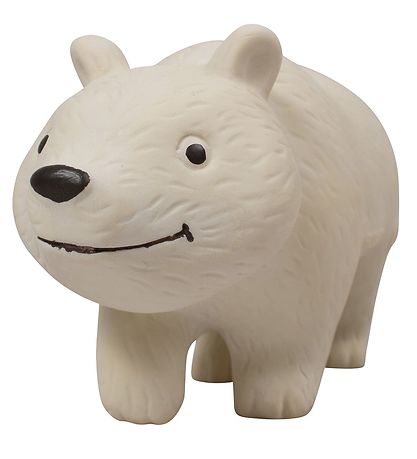 Filibabba Baby Teether - Natural Rubber - Polly the polar bear
