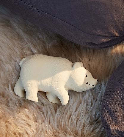 Filibabba Baby Teether - Natural Rubber - Polly the polar bear