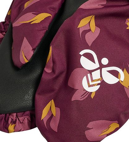Hummel Mittens - Tex - hmlPop - Windsor Wine w. Zipper