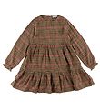 Tommy Hilfiger Kjóll - Preppy Check Dress - Sherpard/Magenta