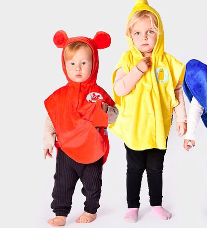 Den Goda Fen Kostuum - Babblarna Bobbo - Rood