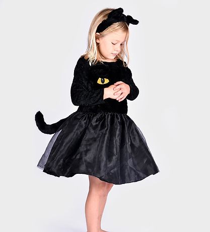 Déguisement Den Goda Fen - Noir Robe chat - Noir