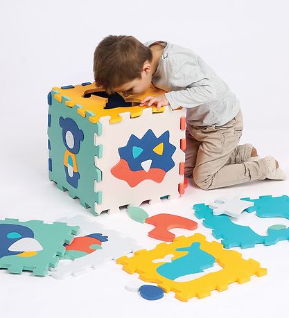 Ludi Foam Floor - With Animals - 9 pcs - Multi