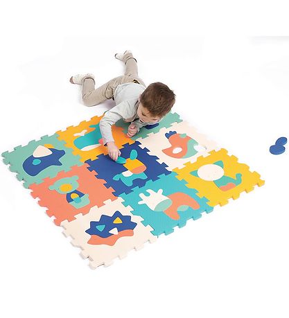 Ludi Foam Floor - With Animals - 9 pcs - Multi