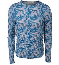 Hound -Bluse - Grafisches Top - Blue Mix