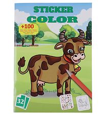Megastar Kleurboek m. Stickers - 32 pagina's - Boerderij