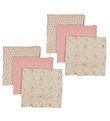 Pippi Baby Muslin Cloths - 6-Pack - 65x65 cm - Sheer Bliss