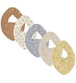 Pippi Baby Bib - 5-Pack - Straw