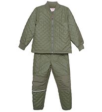 CeLaVi Thermokleding m. Fleece - Coated - Army
