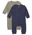 Minymo Jumpsuit l/s - 2-Pack - Dark Navy