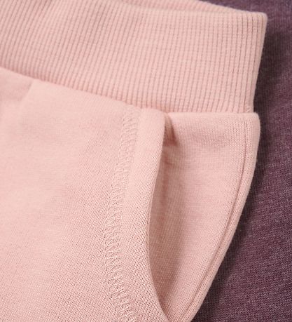Minymo Joggebukser - 2-pack - Misty Rose