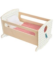 Djeco Poppentoebehoren - Wieg - Rocking Bed Blue Night