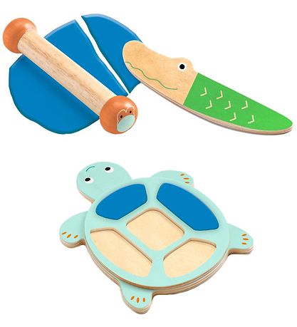 Djeco Play Dough Wax With Shape - Turtle
