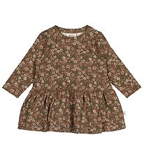 Wheat Jurk - Bessie - Dry Pijnboombloemen