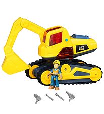 Machine de travail av. Son CAT - 28 cm - Pelleteuse/Homme av. Ba