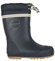 Pom Pom Thermo Boots - Navy