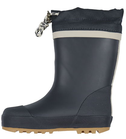Pom Pom Thermo Boots - Navy