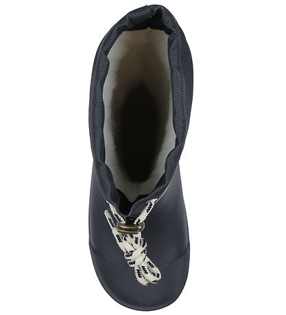 Pom Pom Thermo Boots - Navy