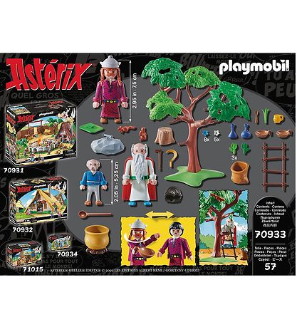 Playmobil Asterix - Miraculix With Potion - 70933 - 57 Parts