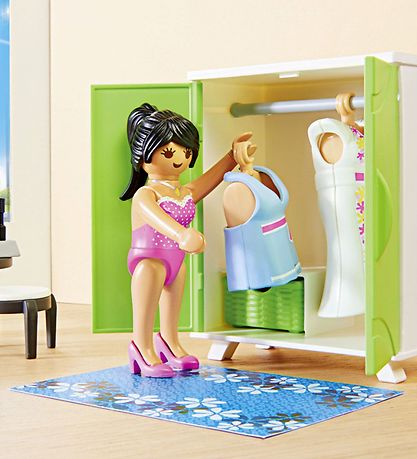 - Chambre Playmobil City Life - 9271 - 38 Parties