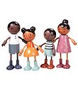 Tender Leaf Wooden Toy - Dollhouse figures - The Humming family 