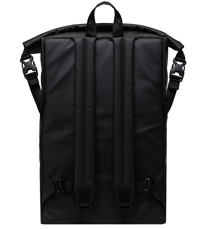 Herschel Backpack - PU - Roll Top - Black