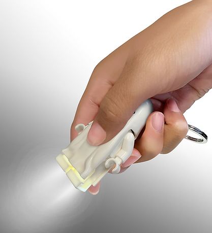 LEGO® Keychain w. Flashlight - LEGO® Ghost