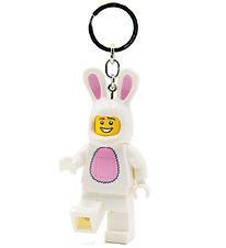 LEGO® Keychain w. Flashlight - LEGO® Bunny Suit Guy