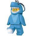 LEGO® Lyklakippa M. Vasaljós - LEGO® Shark Suit Guy