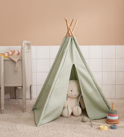 Kids Concept Play Tent - Mini Tipi - Light Green