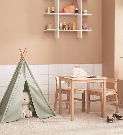 Kids Concept Play Tent - Mini Tipi - Light Green