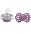 BIBS Infinity Schnuller - 2er-Pack - Gr. 2 - Anatomisch - Grey/M