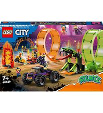 LEGO® City Stuntz - Dubbele Looping Stuntarena 60339 - 598 Stene