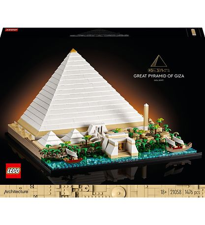 LEGO® Architecture - Great Pyramid of Giza 21058 - 1476 Parts