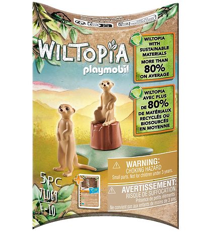 Playmobil Wiltopia - Erdmännchen - 71069 - 5 Teile