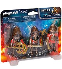Playmobil Novelmore - 3-pack - Burnham Raiders - 70672 - 18 Onde