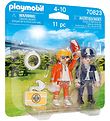 Playmobil DuoPack - Bráðalæknir og lögreglumaður - 70823 - 11 Pa