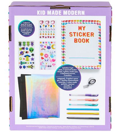 Kid Made Modern Creative Set - Sticker Collecting Album