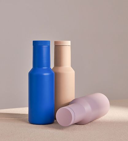 Design Letters Thermo Bottle - Cobalt Blue