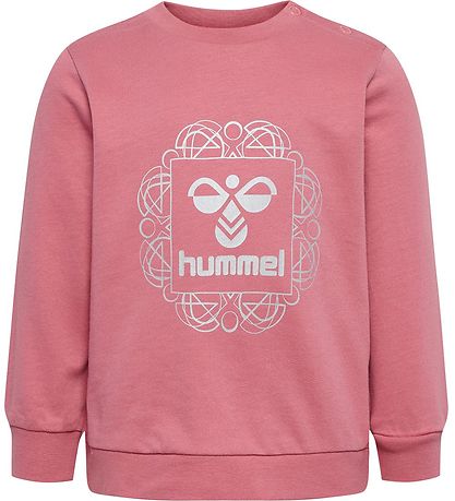 Hummel Sweatshirt - hmlLime - Dusty Rose w. Silver