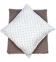 Asi Puppenbettwäsche - Warm Grey Ente Vintage Print
