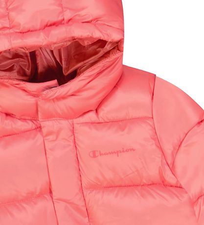 Champion Puffer Jacket - Pink